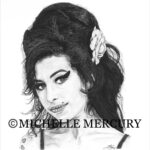 Michelle Mercury Amy Winehouse Black